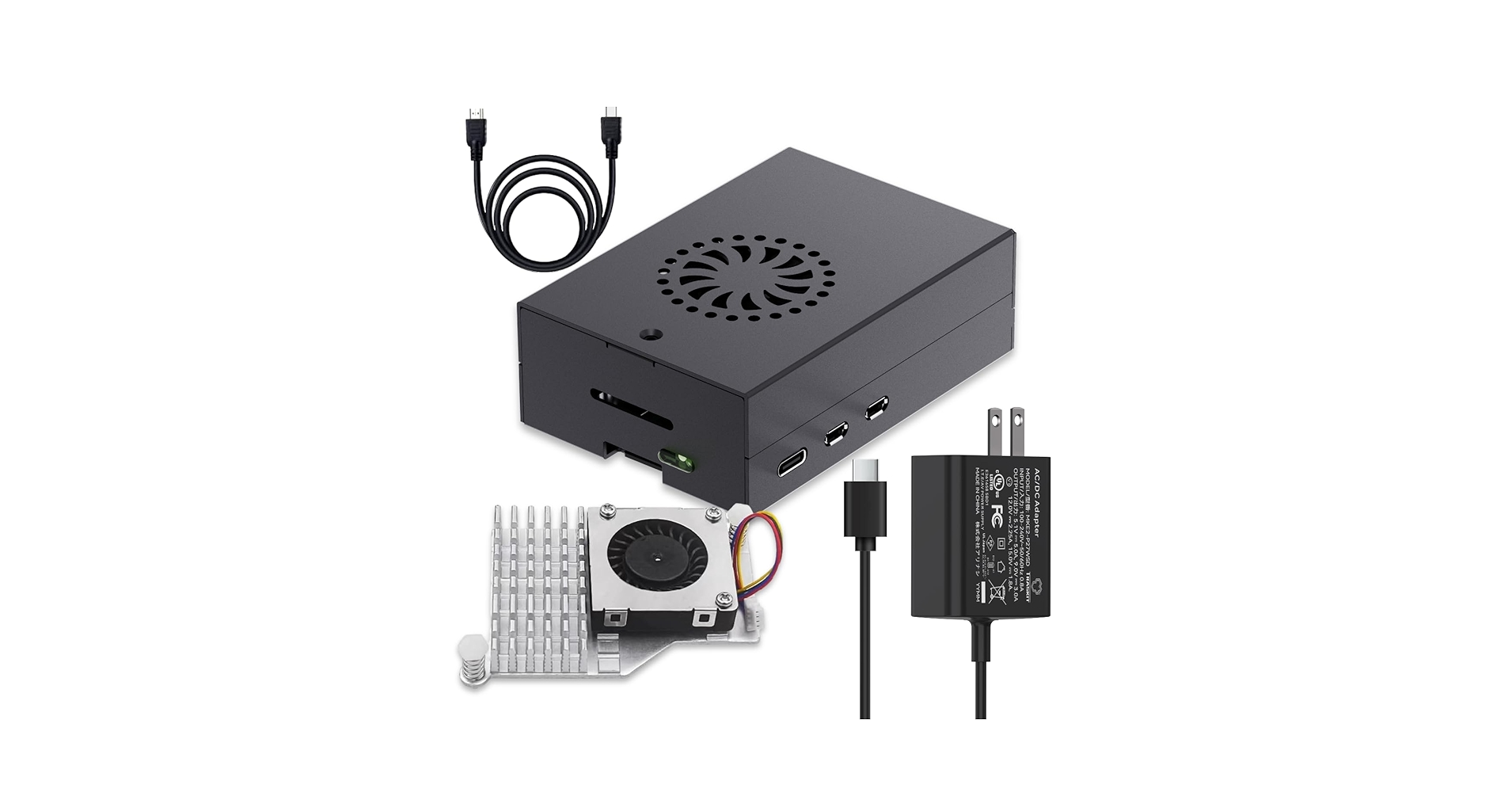 Amazon.co.jp: TRASKIT Raspberry Pi 5アクセサリキット——Pi5